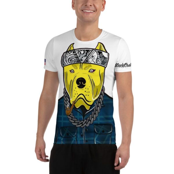 all over print mens athletic t shirt white front 6296fdae371dc