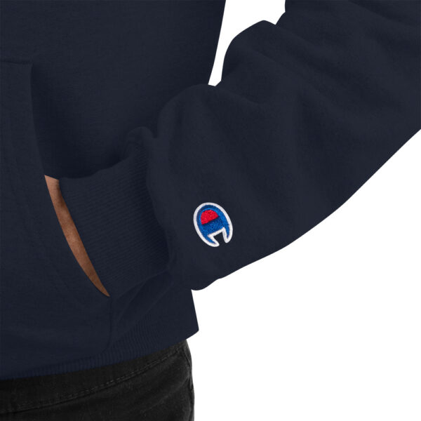 mens champion hoodie navy product details 62a9abc59a89f