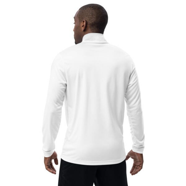 adidas quarter zip pullover white back 6423ab4910564