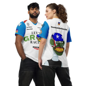 Team Unity Blue Recycled unisex sports jersey
