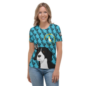beagle women's t-shirt