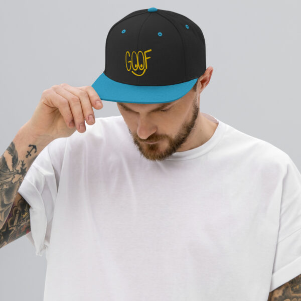 classic snapback black teal front 6423ab16eb293