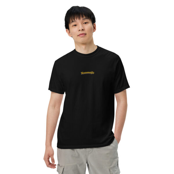 mens garment dyed heavyweight t shirt black front 2 64241218e49f6