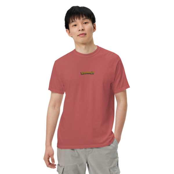mens garment dyed heavyweight t shirt crimson front 2 64241218e9670