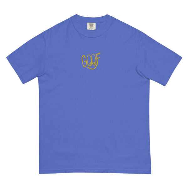 mens garment dyed heavyweight t shirt flo blue front 6423bda3aa940