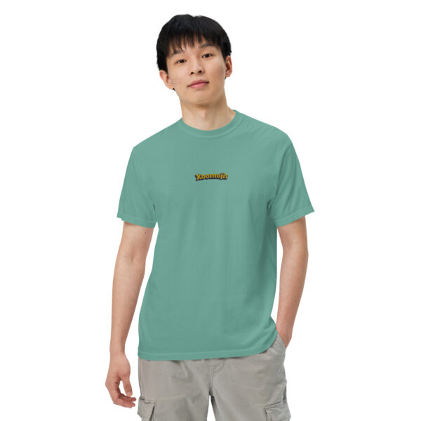 mens garment dyed heavyweight t shirt seafoam front 2 6424121909901
