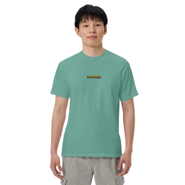 mens garment dyed heavyweight t shirt seafoam front 6424121909082