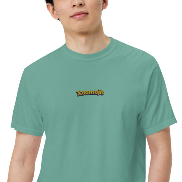 mens garment dyed heavyweight t shirt seafoam zoomed in 2 6424121909fbe