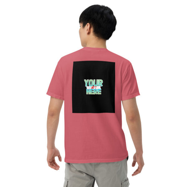 mens garment dyed heavyweight t shirt watermelon back 64241218eef2b