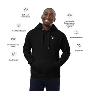 GMOC customizable Premium eco hoodie