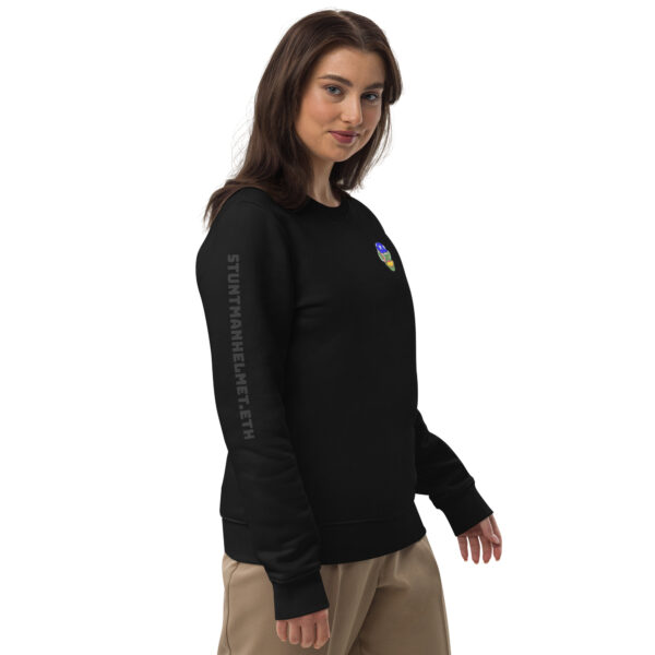 unisex eco sweatshirt black right front 641a8b383994c