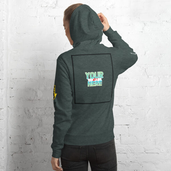 unisex pullover hoodie heather forest back 641a5eb22534e