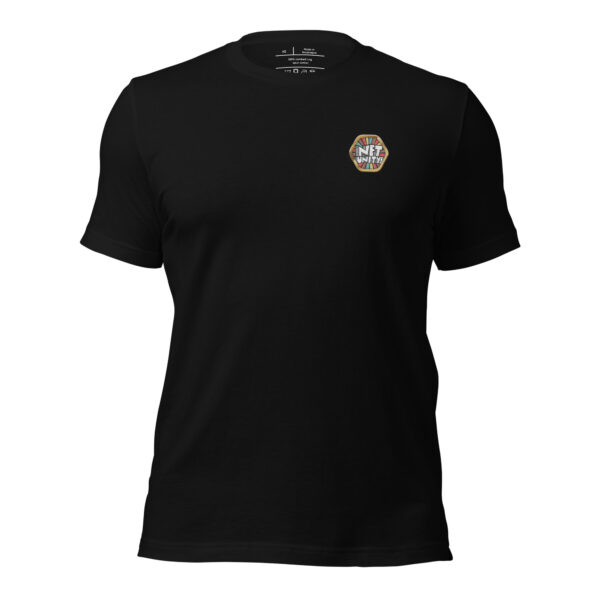 unisex staple t shirt black front 641a8dc3c183c