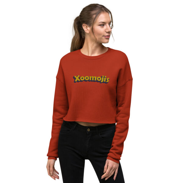 womens cropped sweatshirt brick front 6424126b738b7