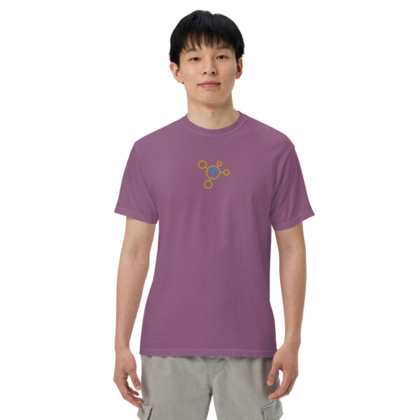 mens garment dyed heavyweight t shirt berry front 64386cc5a5210