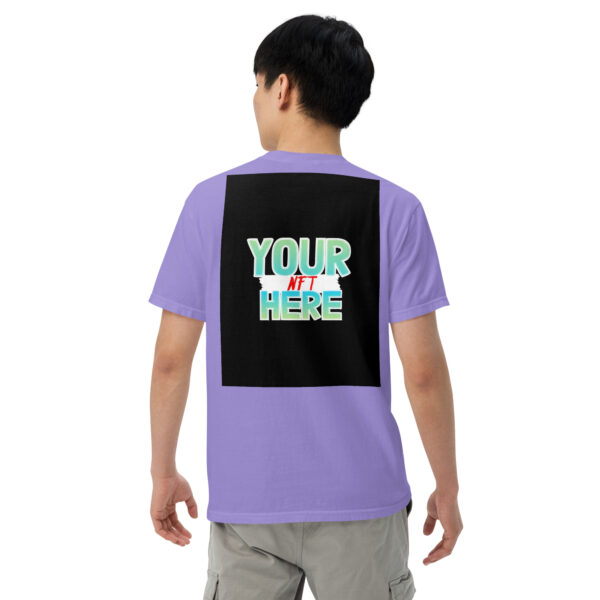 mens garment dyed heavyweight t shirt violet back 64386cc5b490d