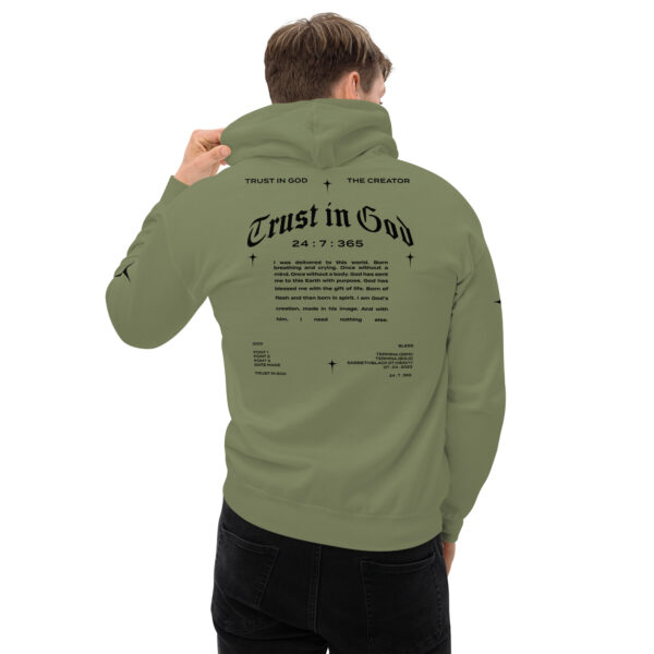 unisex heavy blend hoodie military green back 643de91fddf83